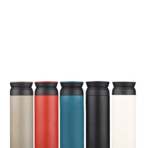 BP010 wide-mouth insulated bottles in neutral and bright colors